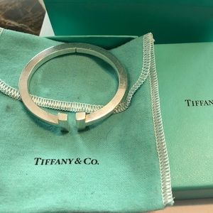 SOLD !!!  Tiffany Square bracelet Sterling silver.